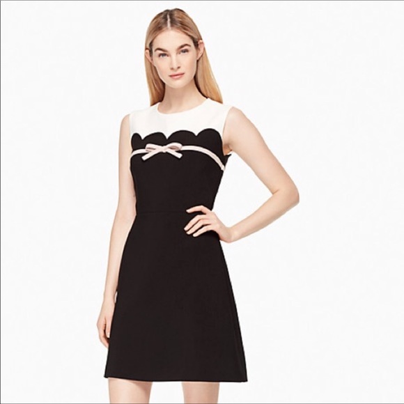 kate spade Dresses & Skirts - Kate Spade Scallop Bow A-Line Dress